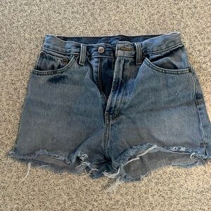 Womens jean shorts